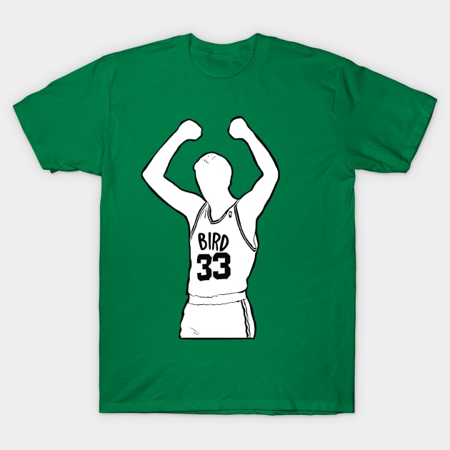 Larry Bird Fan Art T-Shirt by Trendsdk